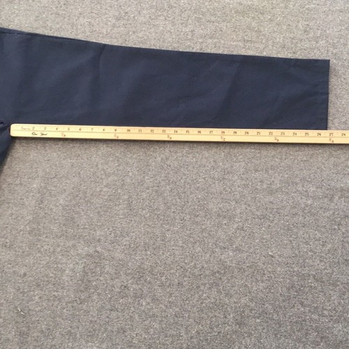 Old Navy Boys Sz 12 Pants Navy Blue Chino Straight Classic Uniform 100% Cotton - Picture 10 of 11