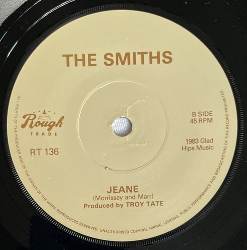 The Smiths -This Charming Man- Irish Press /‘Single Dip’ Solid Centre/Orig Logo - Picture 2 of 2