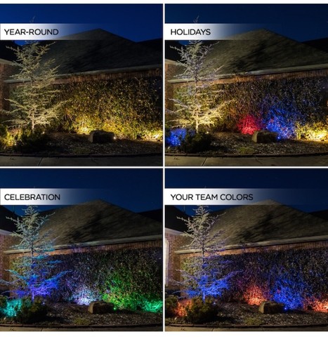 ENBRIGHTEN Seasons Landscape Lights, 40 ft. , 6 LED COLOR (BE) - Picture 8 of 11