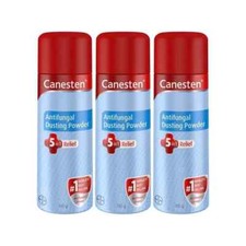 Canesten No.1 5in1 Relief Antifungal Dusting Powder for Itching 100g Pack 3 