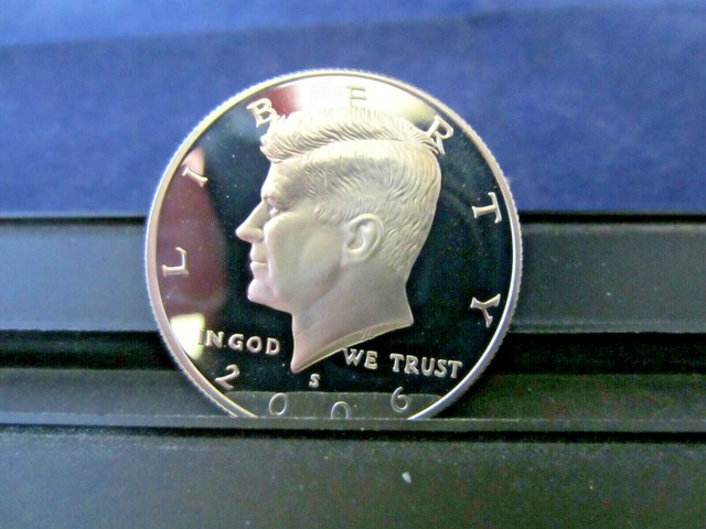 2006-S Kennedy Half Dollars Silver Proof Ultra Deep Cameo