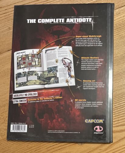 Resident Evil 5 Collector's Edition Hardback Strategy Guide (New & Sealed) - Foto 2 di 3
