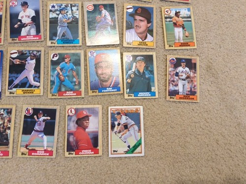 1980s Topps Baseball Card Lot Of 50+ Cards No Dupes - Picture 12 of 12