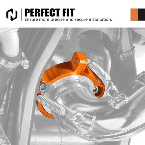 Pernos protectores de brida de tubería de cabeza CNC para KTM 250 300 SX XC XC XCW 2017-2022 aluminio - Imagen 2 de 12