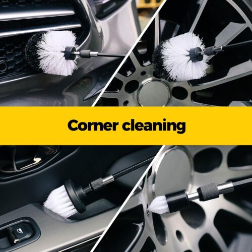 7Pack Drill Brush Attachment Set-Car Interior Detailing Kit,Power Scrubber Brush - Picture 3 of 11