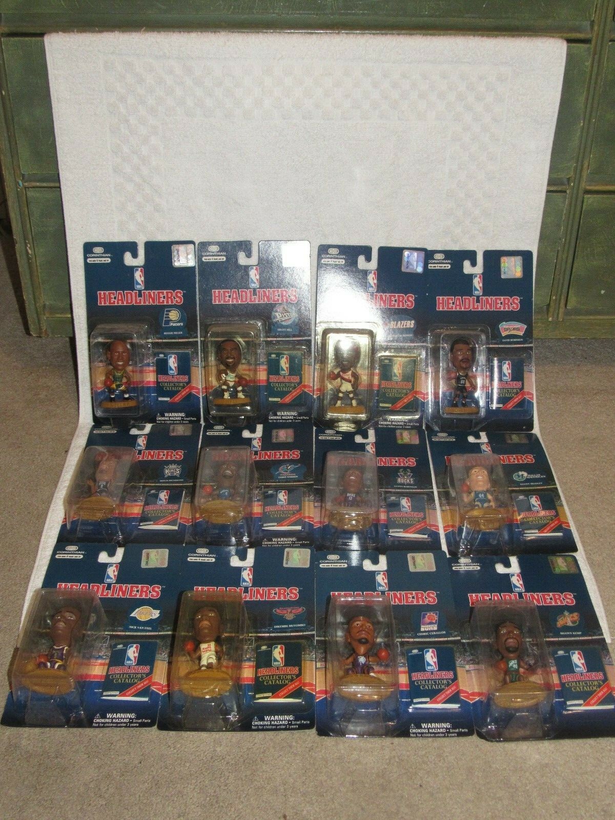 12 CORINTHIAN HEADLINERS NBA 3 FIGURINE 199697 TUTTO SIGILLATO NUOVO 12 CORINTHIAN HEADLINERS NBA 3 FIGURINE 199697 TUTTO SIGILLATO NUOVO