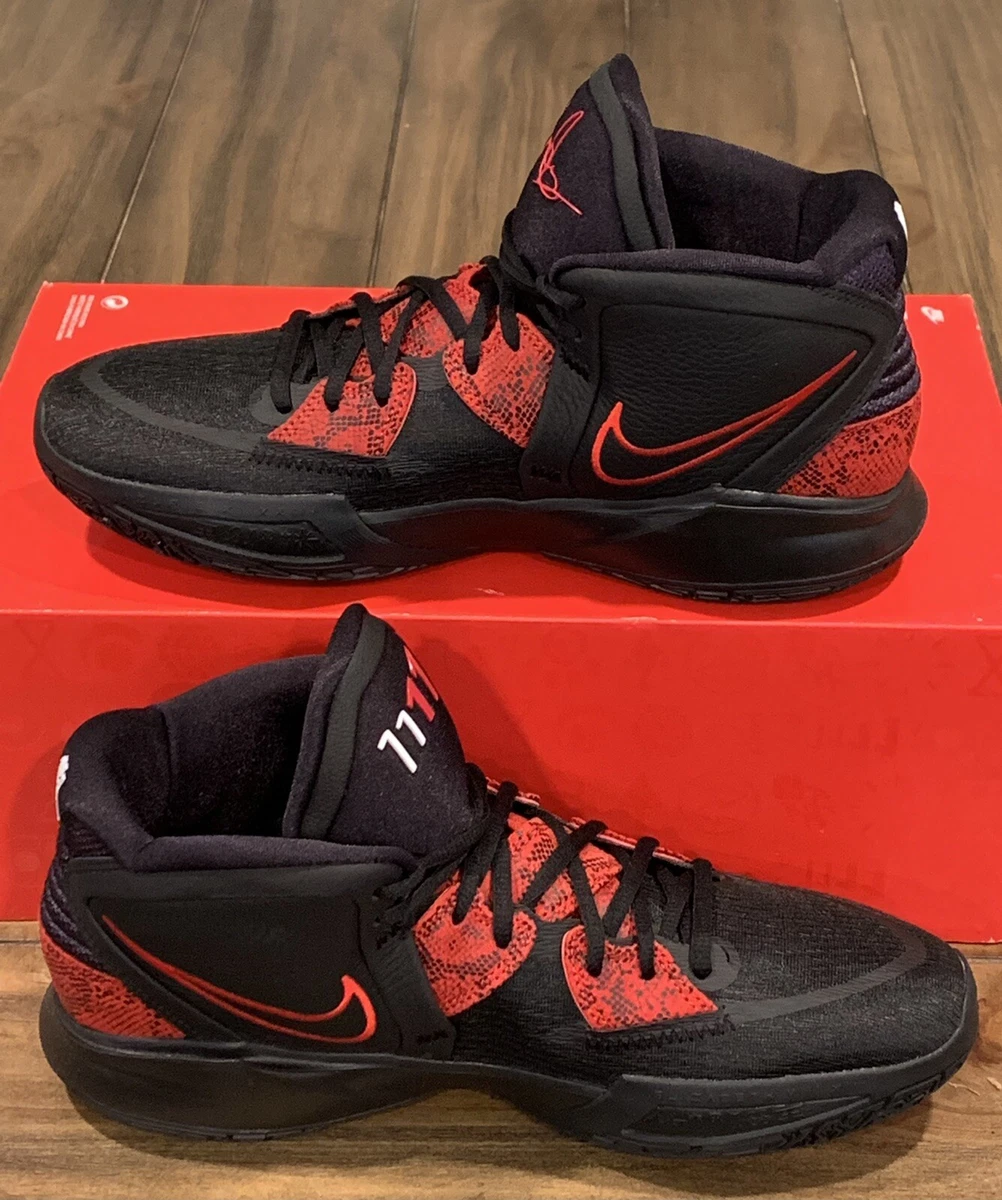 Kyrie shoes red and cheap black