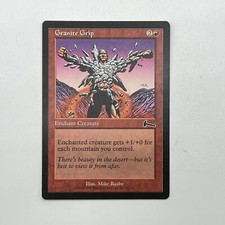Magic The Gathering MTG Granite Grip - Urza's Legacy - EX Authentic & Official
