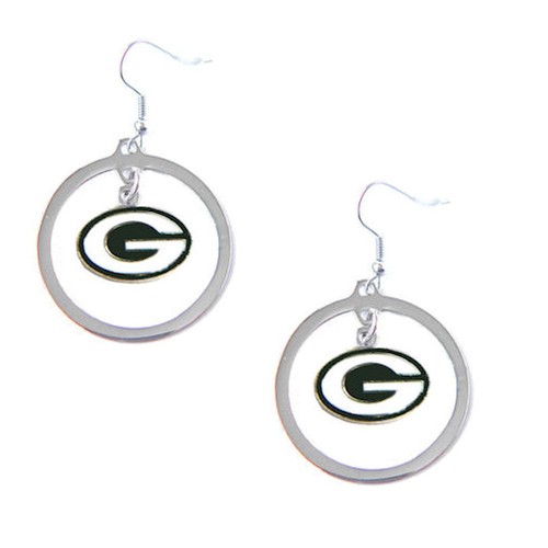 Aminco Dangle Hoop Earring Dangle Charm NFL PICK YOUR TEAM - Picture 89 of 144