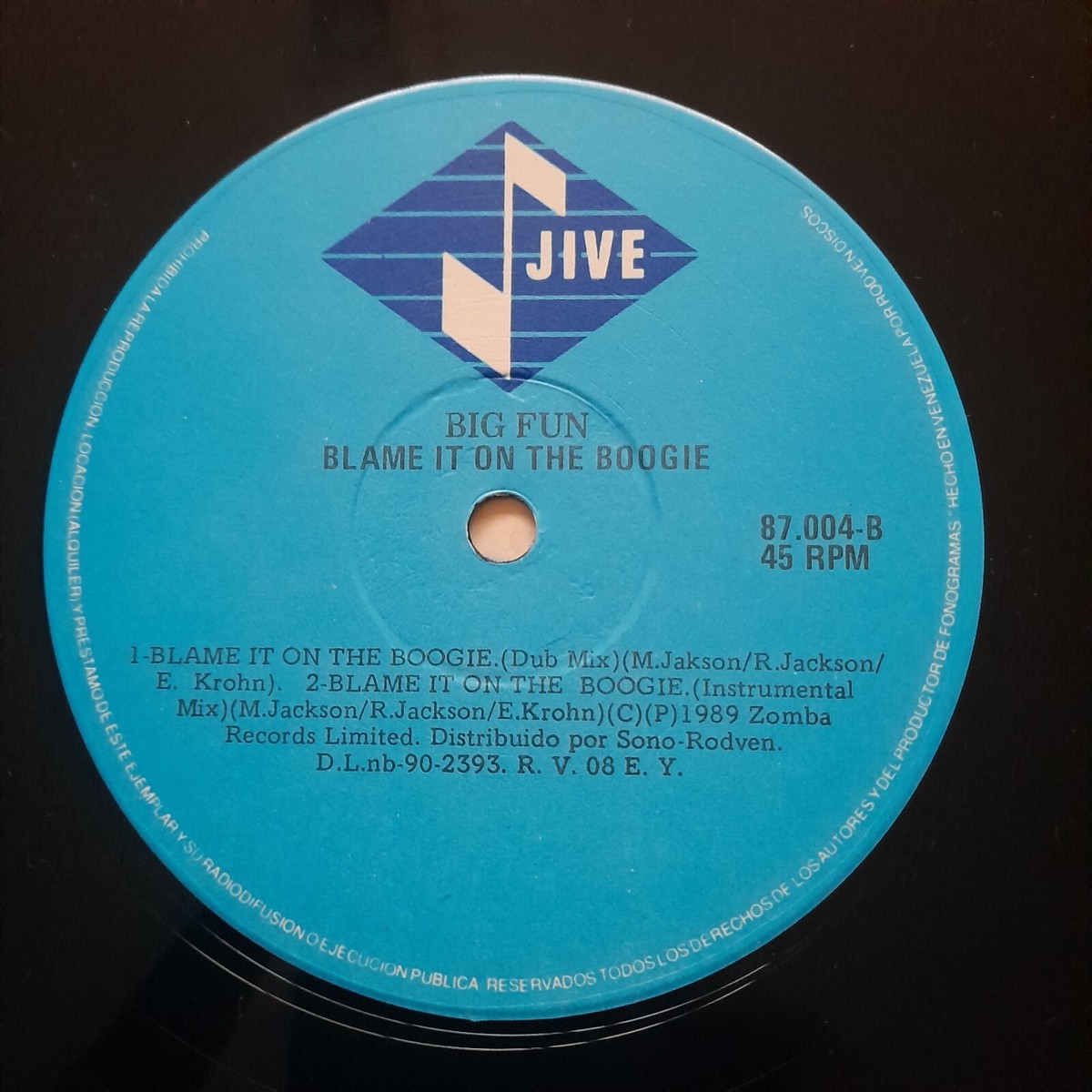 Big Fun – Blame It On The Boogie - Electronic, Pop
