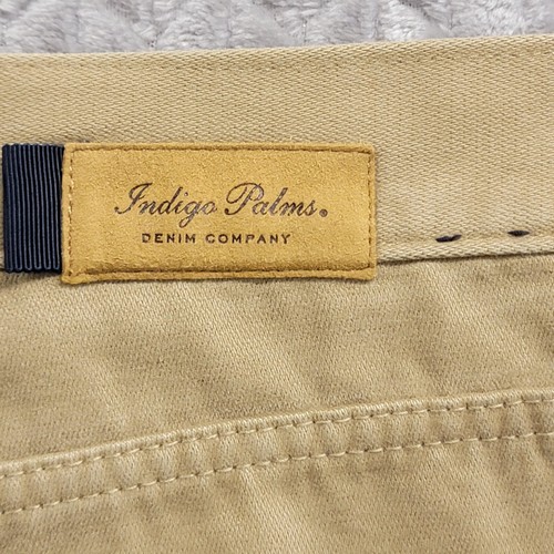 Indigo Palms Classic Fit Tan Jeans Pants Size 34x32 Actual 34x31 - Picture 8 of 9