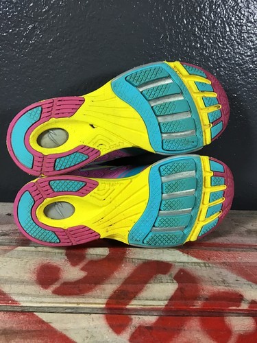 Newton Motion lll 3 Womens Running Shoes Size 7.5 Purple Yellow Blue (W000414) - Picture 8 of 10