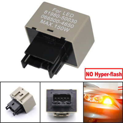 8-Pin LED Flasher Relay Fix For Lexus Toyota Scion LED Turn Signal Light Bulbs