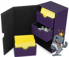 BCW Gaming Deck Vault LX 200 - Purple FREE SHIP
