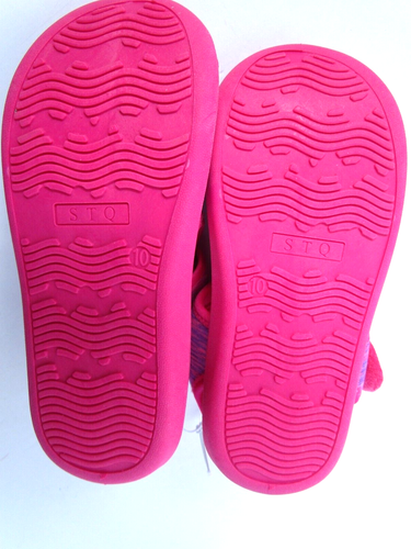 STQ Girls Toddler Water Shoes Quick-Dry Slip on Beach Swim Pink Sandals SZ 10 - Picture 8 of 10