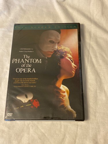 The Phantom Of The Opera Movie 2004 Full Screen Edition DVD - Still Sealed - Picture 1 of 6