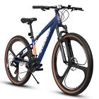 27 Inch Mountain Bike, 21-Speed, Disc Brake Trigger Transmission Aluminum Wheel