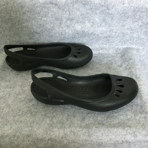 Crocs Slip-on Shoes, Women's 8 (Black) - Picture 3 of 8