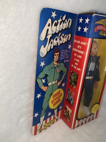 New Vintage 1970's Mego Action Jackson Red Hair Beard Action Figure * READ Desc - Picture 5 of 9
