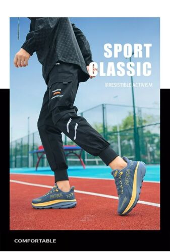 Mens Walking & Running Shoes Sneakers,Thick Soles, Light Weight, Breathable - Picture 17 of 23
