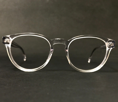 Warby Parker Percey M500 Sunglasses Clear Grey Unisex Warby Parker Eyeglasses Percey M 371 Crystal Blue Stretched  main image 2