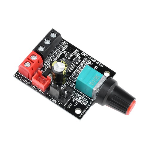 8V 24V Max 5A PWM DC Motor Stepless Variable Speed Control Controller Switch - Bild 13 von 22