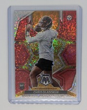 2022 Mosaic Rookies Redemption Pack Red Sparkle Prizm Chris Oladokun Rookie RC