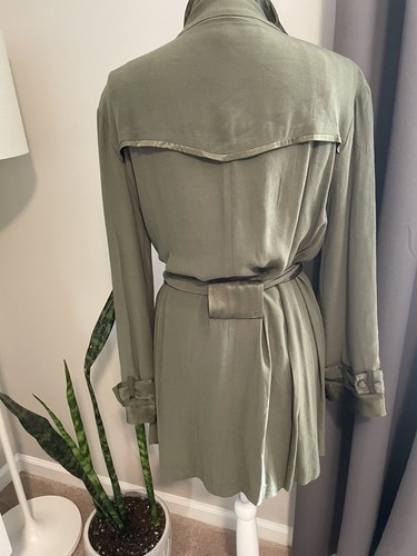 NEW! $258 Womens Anthropologie, 34N 118W Adventure Anorak Green Jacket, Small - Picture 7 of 13