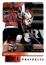 1999 Upper Deck MVP Stanley Cup  Andrei Shefer  PROS, RC 202