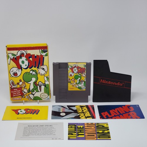 Yoshi (Nintendo NES) CIB KOMPLETT & GETESTET - Bild 1 von 3