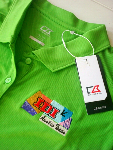 Cutter & Buck Golf Polo Shirt Women 4XL CB DryTec Green SS Austin Texas NWT 4X