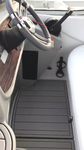 Four Winns 358V Swim Platform Cockpit Boat EVA Faux Foam Teak Deck Floor Pad Mat - Video 1 of 1