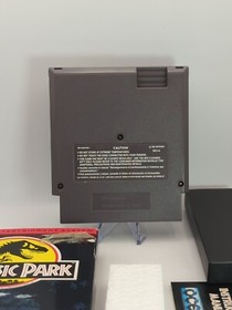 Jurassic Park (NES) Nintendo RARE - CIB