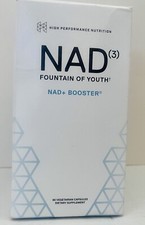 NAD Fountain Of Youth NAD+ Booster Cell Repair Energy  60 Capsules Exp 02/2025