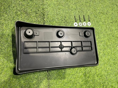Evo 4 5 6 7 8 9 10 Front License Plate holder flame Bracket with screws new set - Picture 5 of 7