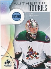 MATT VILLALTA 2024-25 SP GAME USED EDITION AUTHENTIC ROOKIES #241 UTAH MINT