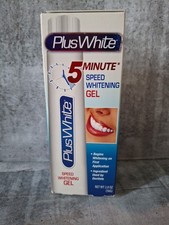 Plus White 5 Minute Premier Speed Whitening Gel Enamel Friendly 2oz h 