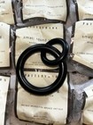 NEW!! Pottery Barn 20 SMALL DOUBLE ROUND RING ANTIQUE BRONZE FINISH Curtain Rod
