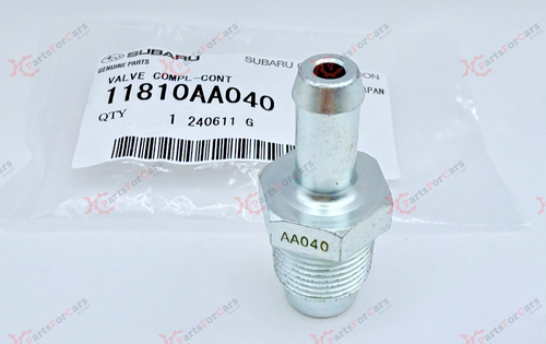 NEW OEM Subaru PCV Valve 11810AA040 WRX STi Forester Legacy Outback 2.5L 02-16 - Picture 3 of 5