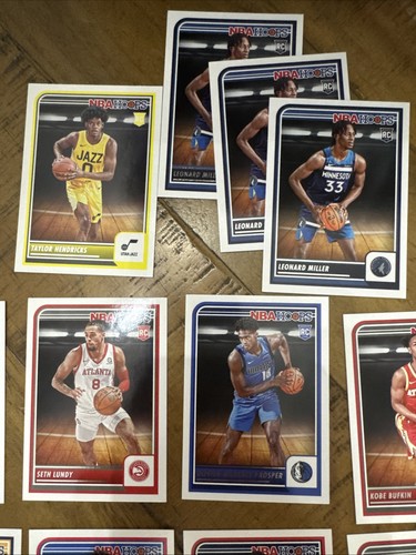 2023-24 NBA Hoops Rookie 40 Card Lot 🔥MINT🔥 - Picture 4 of 14