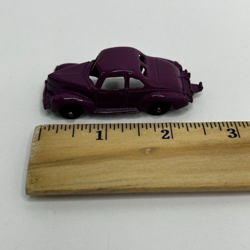 Tootsietoy Chicago Chevy Coupe Purple - Nice Condition - Vintage - See Photos - Picture 9 of 9