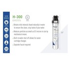 H-300 to NSF Pentair Quick-Change Cartridge, EV927072, Filter Everpure Certified