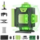 Laser Level 360 Self Leveling, 4 * 360° Green Cross Line Lazer Leveler Tool, ...