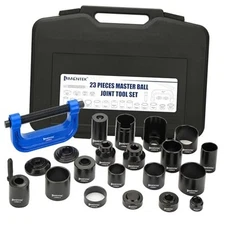 Master Ball Joint Press Kit, Heavy Duty 23Pcs Ball Joint Removal Tool, U 