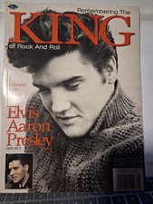 "REMEMBERING THE KING OF ROCK & ROLL", ELVIS BOOK, 2002, 25TH ANNIV OF HIS DEATH