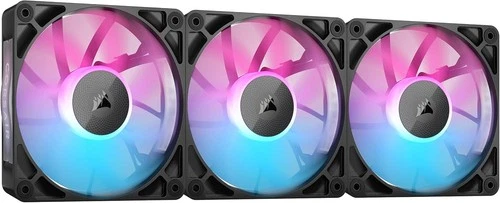 Corsair iCUE Link RX120 RGB Triple Starter Kit - Gehäuselüfter 120 mm - Schwarz