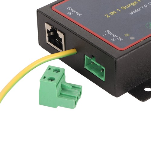 Surge Protector 2 In 1 Network Surge Protector Poe Power Supply Surge Arre AM - Afbeelding 20 van 24