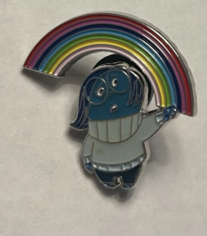 Disney Loungefly - Inside Out Characters Set 2020 Pin - Sadness Rainbow