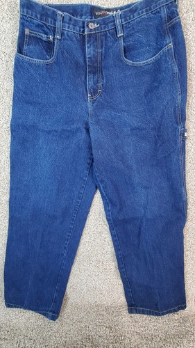 Southpole Y2K Denim Vintage Carpenter Jeans Men's 38x32 Baggy Skater Hip-hop - Picture 2 of 11