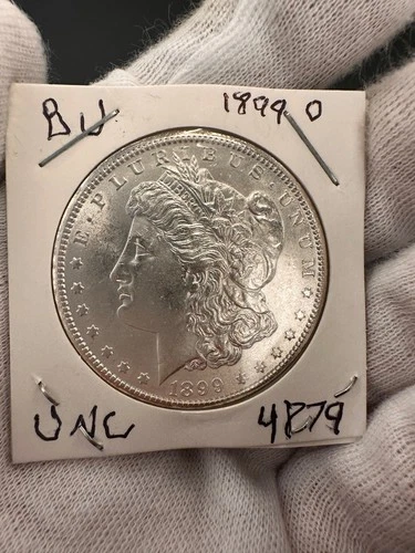 1899 O BU UNCIRCULATED MORGAN SILVER DOLLAR AUTHENTIC U.S.MINT 4879
